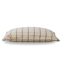 2138 TESSILECHITI L'esprit Merci-Coussin Merci - Carreaux Bleu Shibori