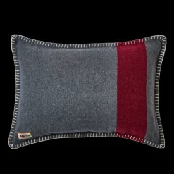 2138 TESSILECHITI Coussins|Accessoirisez Votre Intérieur-Coussin Merci - Gris