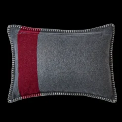 2138 TESSILECHITI Coussins|Accessoirisez Votre Intérieur-Coussin Merci - Gris