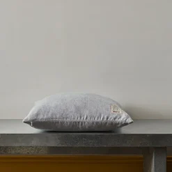 200 LINTEX Coussins|Coussins Épais-Coussin épais en lin - Chambray Bleu