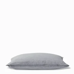 200 LINTEX Coussins|Coussins Épais-Coussin épais en lin - Chambray Bleu