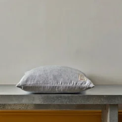 200 LINTEX Coussins|Coussins Épais-Coussin épais en lin - Chambray Bleu