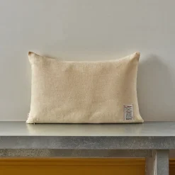 200 LINTEX Coussins|Coussins Épais-Coussin épais en lin - Chambray Jaune