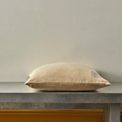 200 LINTEX Coussins|Coussins Épais-Coussin épais en lin - Chambray Jaune