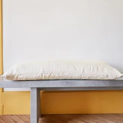 200 LINTEX Coussins|Coussins Épais-Coussin épais en lin - Chambray Jaune