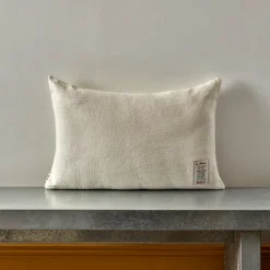 200 LINTEX Coussins|Coussins Épais-Coussin épais en lin - Chambray Pierre