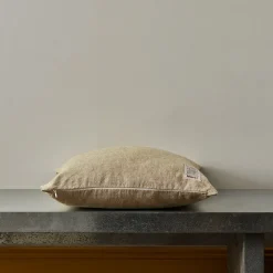 200 LINTEX Coussins|Coussins Épais-Coussin épais en lin - Chambray Olive