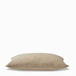 200 LINTEX Coussins|Coussins Épais-Coussin épais en lin - Chambray Olive
