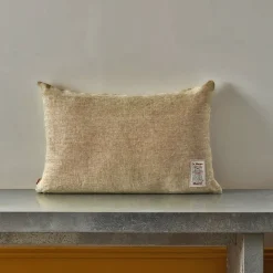 200 LINTEX Coussins|Coussins Épais-Coussin épais en lin - Chambray Olive