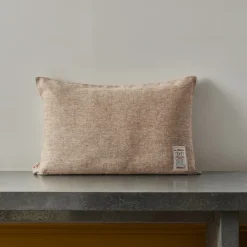 200 LINTEX Coussins|Coussins Épais-Coussin épais en lin - Chambray Brique de Sienne