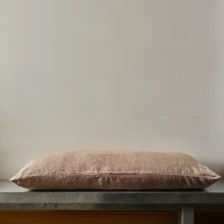 200 LINTEX Coussins|Coussins Épais-Coussin épais en lin - Chambray Brique de Sienne