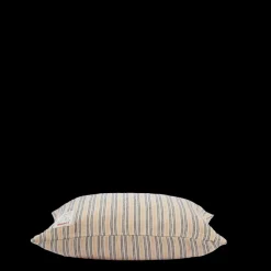 200 LINTEX Coussins|Coussins Épais-Coussin épais en lin - Rayures Matelas Bleu & Jaune Asahi