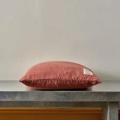 200 LINTEX Coussins|Coussins Épais-Coussin épais en lin - Uni Rose