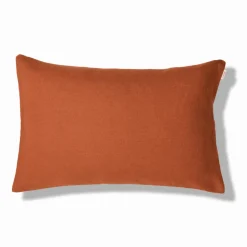 200 LINTEX Coussins|Coussins Épais-Coussin épais en lin - Uni Brique de Sienne