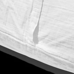 2100 GAZEX Coussins|Coussins Rectangles-Coussin rectangle en gaze de coton - Blanc de Meudon