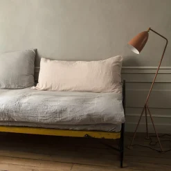 2100 GAZEX Coussins|Coussins Rectangles-Coussin rectangle en gaze de coton - Rose de Bagatelle