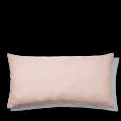 2100 GAZEX Coussins|Coussins Rectangles-Coussin rectangle en gaze de coton - Rose de Bagatelle