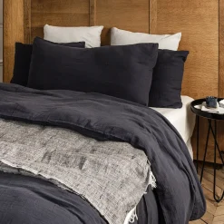 2100 GAZEX Accessoirisez Votre Intérieur|Coussins-Coussin rectangle en gaze de coton - Gris Fusain