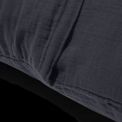 2100 GAZEX Accessoirisez Votre Intérieur|Coussins-Coussin rectangle en gaze de coton - Gris Fusain