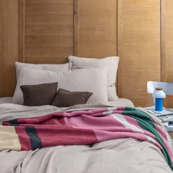 2100 GAZEX Accessoirisez Votre Intérieur|Coussins-Coussin rectangle en gaze de coton - Beige Quai de Seine