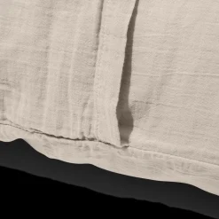 2100 GAZEX Accessoirisez Votre Intérieur|Coussins-Coussin rectangle en gaze de coton - Beige Quai de Seine