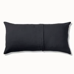 200 LINTEX Coussins|Coussins Rectangles-Coussin rectangle en lin lavé - Bleu Encre