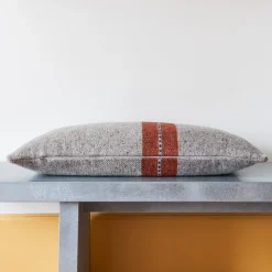 631 LIBECO Coussins-Coussin rectangulaire Montana - Gris