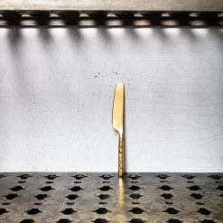 1316 COMAS AND PARTNERS Couteaux À Beurre|Couteaux-Couteau à beurre - Or