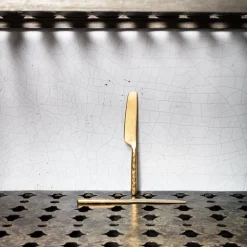 1316 COMAS AND PARTNERS Couteaux À Beurre|Couteaux-Couteau à beurre - Or