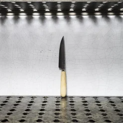 649 PALLARES SOLSONA Coutellerie|Couteaux-Couteau avec manche en buis - Naturel