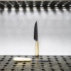 649 PALLARES SOLSONA Coutellerie|Couteaux-Couteau avec manche en buis - Naturel