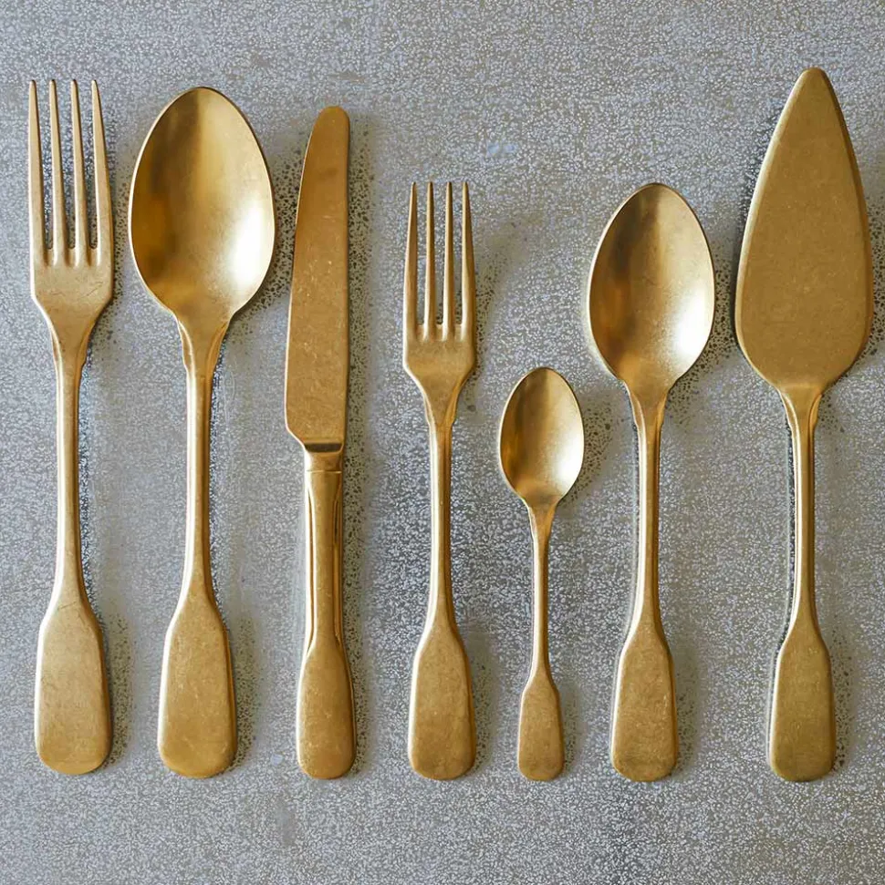 683 KN INDUSTRIE Couteaux-Couteau Bricklane - Vintage Gold