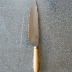 649 PALLARES SOLSONA Coutellerie|Couteaux-Couteau de table avec manche en buis - Naturel