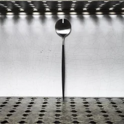 541 CUTIPOL Ustensiles-Couverts à salade Goa en acier inoxydable et résine