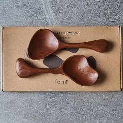 1027 MODERN LIVING Ustensiles-Couverts à salade Meleze