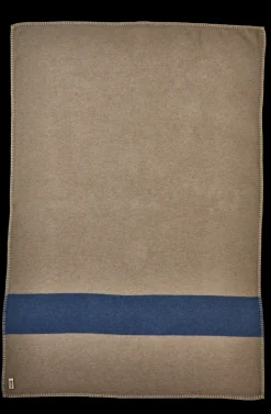 2138 TESSILECHITI Plaids & Couvertures|Accessoirisez Votre Intérieur-Couverture Merci - Beige