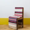 1773 LAGOMORO Plaids & Couvertures-Couverture Tribeca - Rayures Rouge