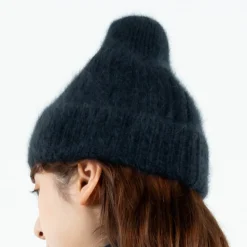 Femme CT Plage Bonnets-C.T.plage - Bonnet Laine - Marine