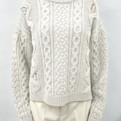 Femme CT Plage Mailles-C.T.plage - Pull - Blanc