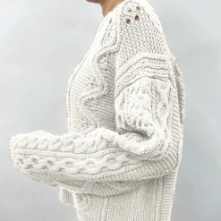 Femme CT Plage Mailles-C.T.plage - Pull - Blanc