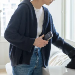 Femme CT Plage Mailles-C.T.plage - Pull Capuche - Marine