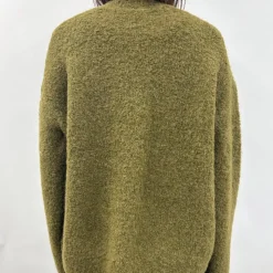 Femme CT Plage Mailles-C.T.plage - Pull Cocoon - Kaki