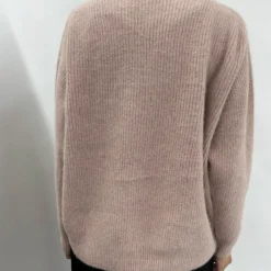 Femme CT Plage Mailles-C.T.plage - Pull Col Rond - Rose