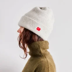 Femme CT PLAGE Bonnets-C.T.plage x Merci - Bonnet Trèfle - Gris