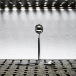 541 CUTIPOL Cuillères À Soupe|Cuillères-Cuillère à soupe Goa en acier inoxydable et résine