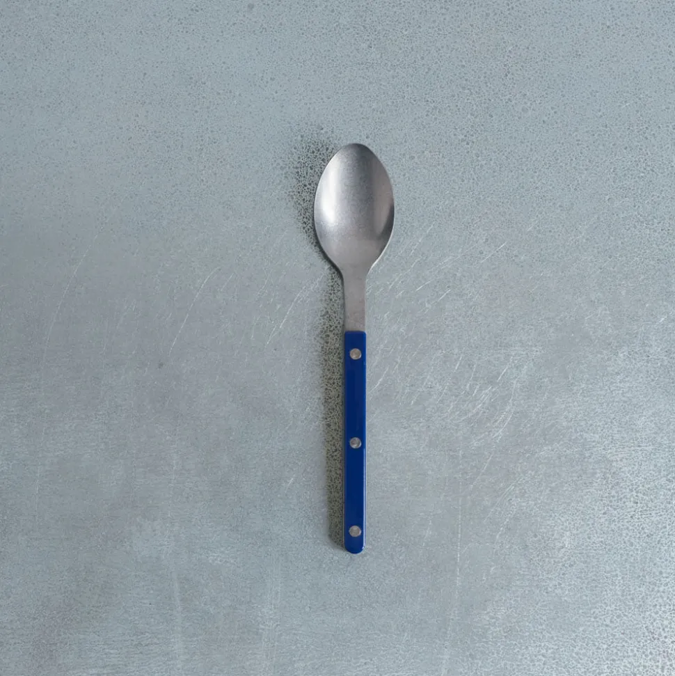 972 SABRE Cuillères À Soupe|Cuillères-Cuillère Bistrot Vintage - Bleu Marine