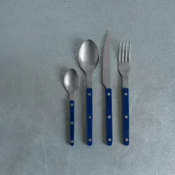 972 SABRE Cuillères À Soupe|Cuillères-Cuillère Bistrot Vintage - Bleu Marine