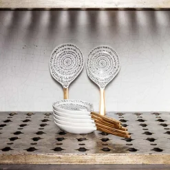 1927 DINNERWARE u0026 CO Cuillère À Café|Cuillères-Cuillère de présentation en porcelaine