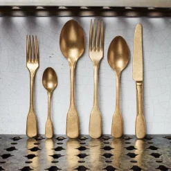 683 KN INDUSTRIE Cuillères À Soupe|Cuillères-Cuillère de service Bricklane - Vintage Gold