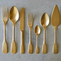 683 KN INDUSTRIE Cuillères À Soupe|Cuillères-Cuillère de service Bricklane - Vintage Gold